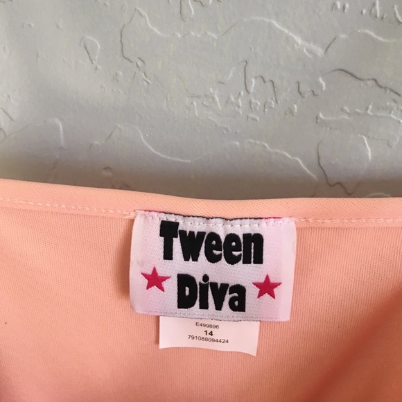 Once worn Tween Diva brand sequin dress sz S - Picture 4 of 6
